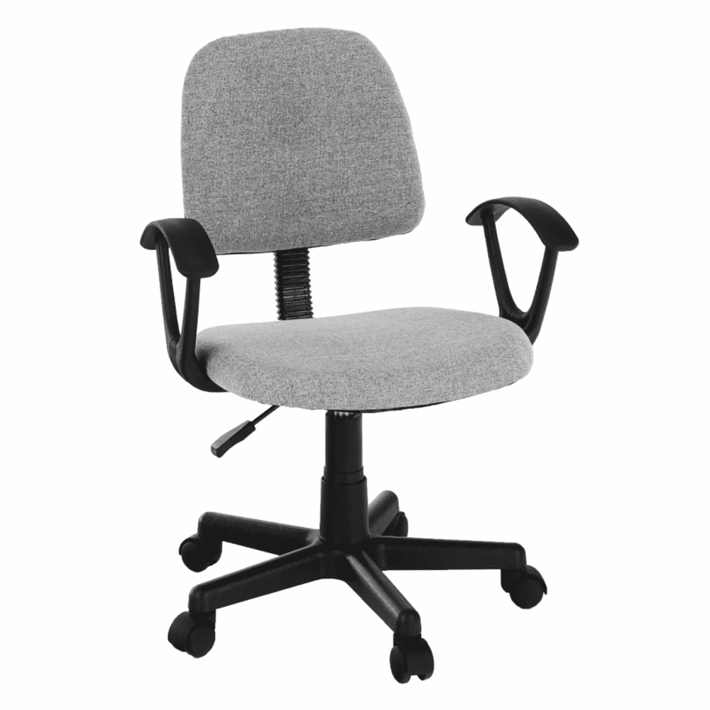 KONDELA Kancelárska stolička, šedá / čierna, TAMSON